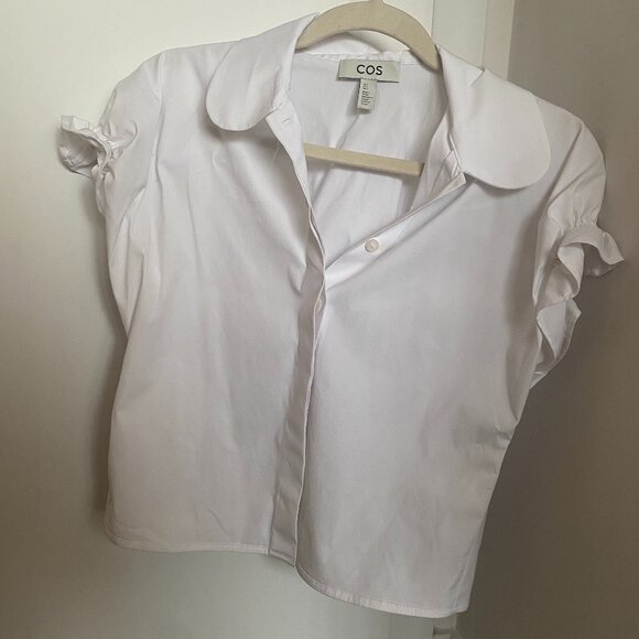 COS smocked short sleeve shirt - Picture 2 of 4